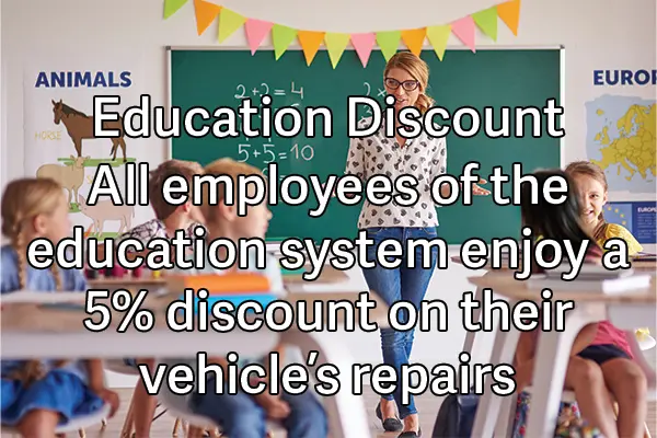 Education Discount